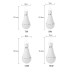 Loadshedding Rechargeable LED Light Bulb - Cool White - 3 Pack 12W B22