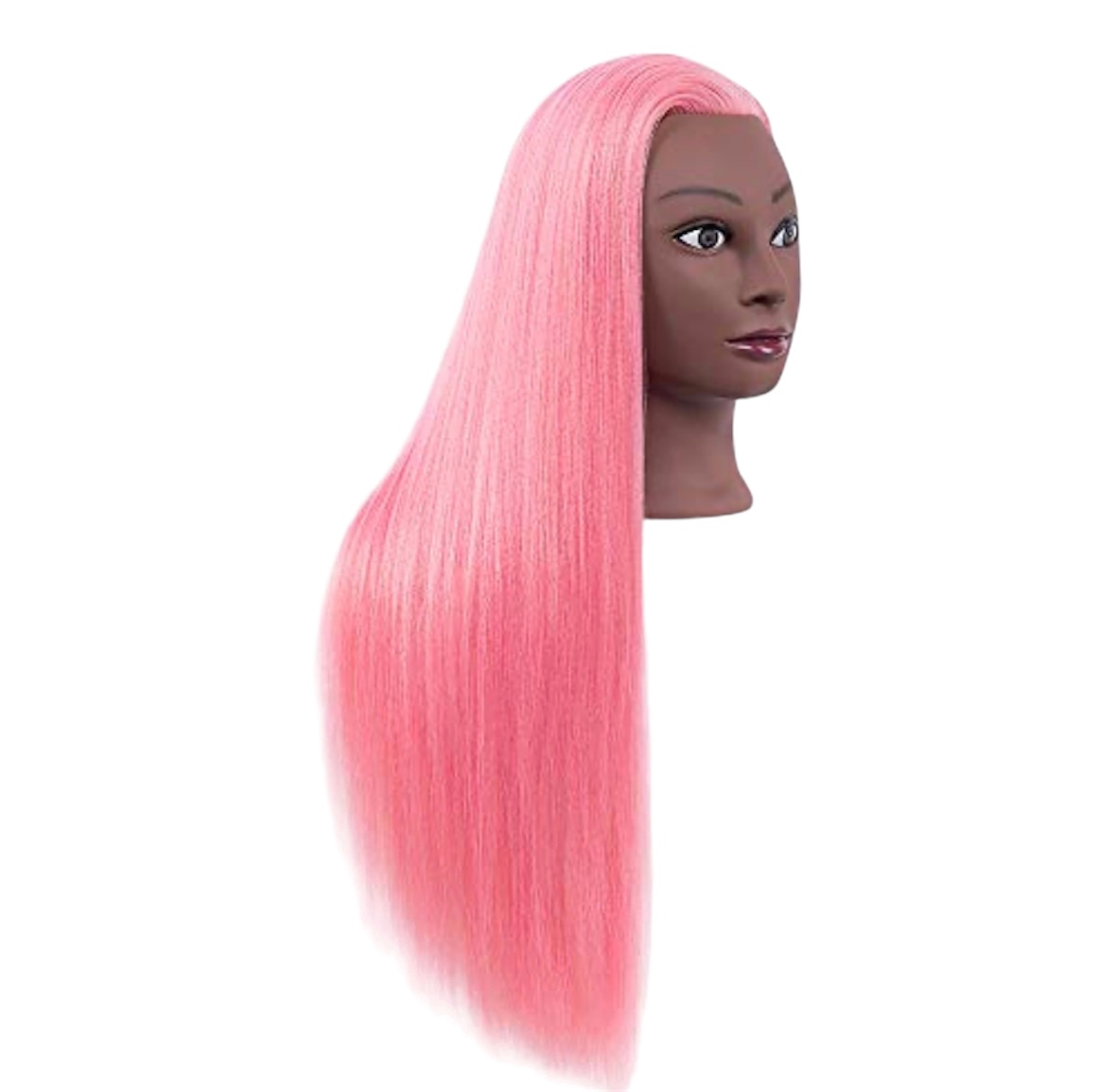 Radiant Rose Afro Mannequin Head