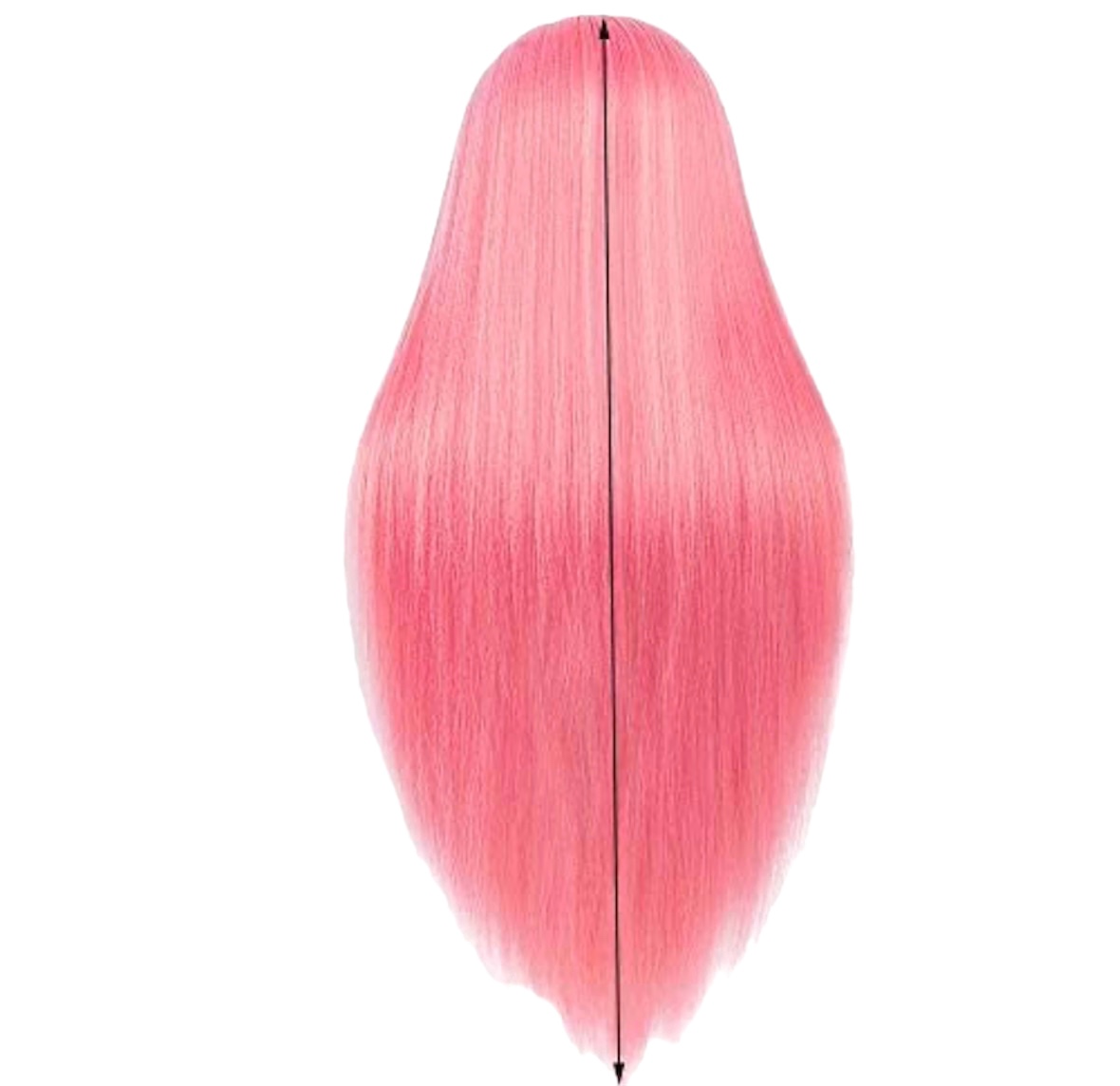 Radiant Rose Afro Mannequin Head - Image 4