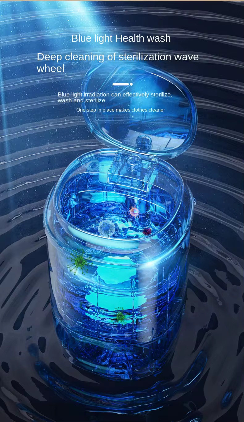 Space Saver Pro 4.5L All-in-One Washer Dryer-black - Image 5